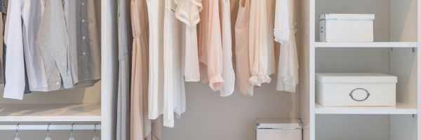 Organized closet